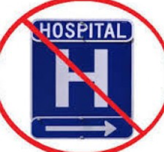 no hospital